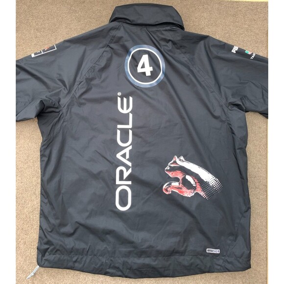 PUMA Oracle Americas Cup Jacket Mens XXL Team USA Hooded Lined Windbreaker - Picture 3 of 10
